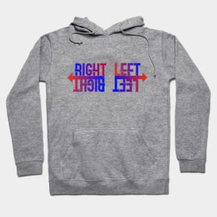 Left-right challenged Hoodie